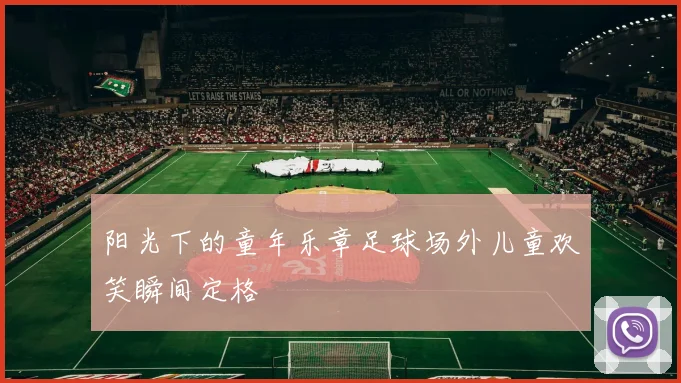 阳光下的童年乐章足球场外儿童欢笑瞬间定格